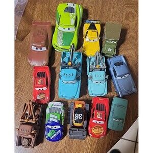 Disney the cars Diecast Mixed Lot mater Lightning & friends